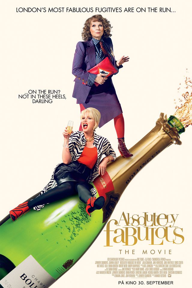 Joanna Lumley og Jennifer Saunders i Absolutely Fabulous: The Movie