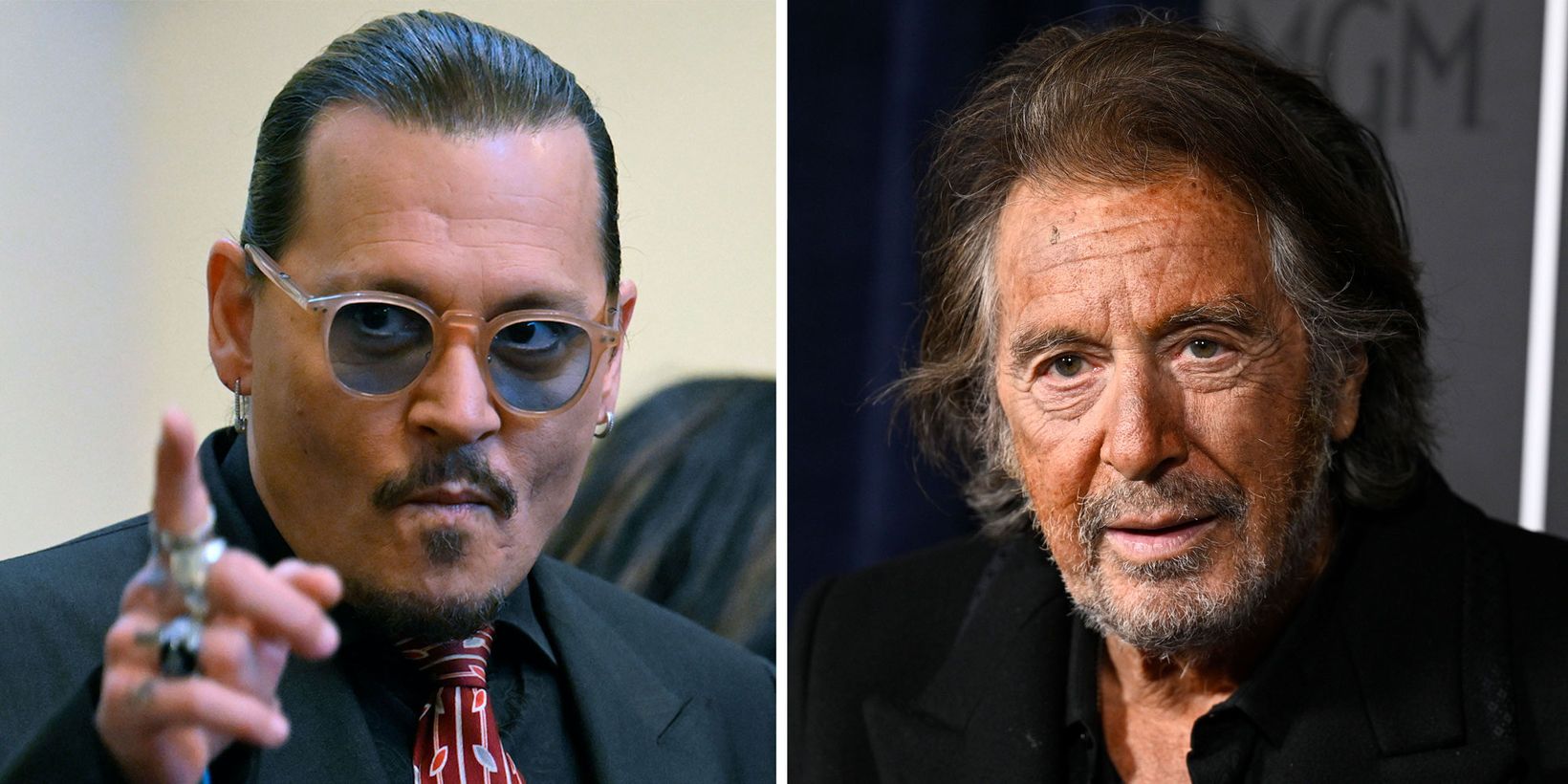 Johnny Depp og Al Pacino