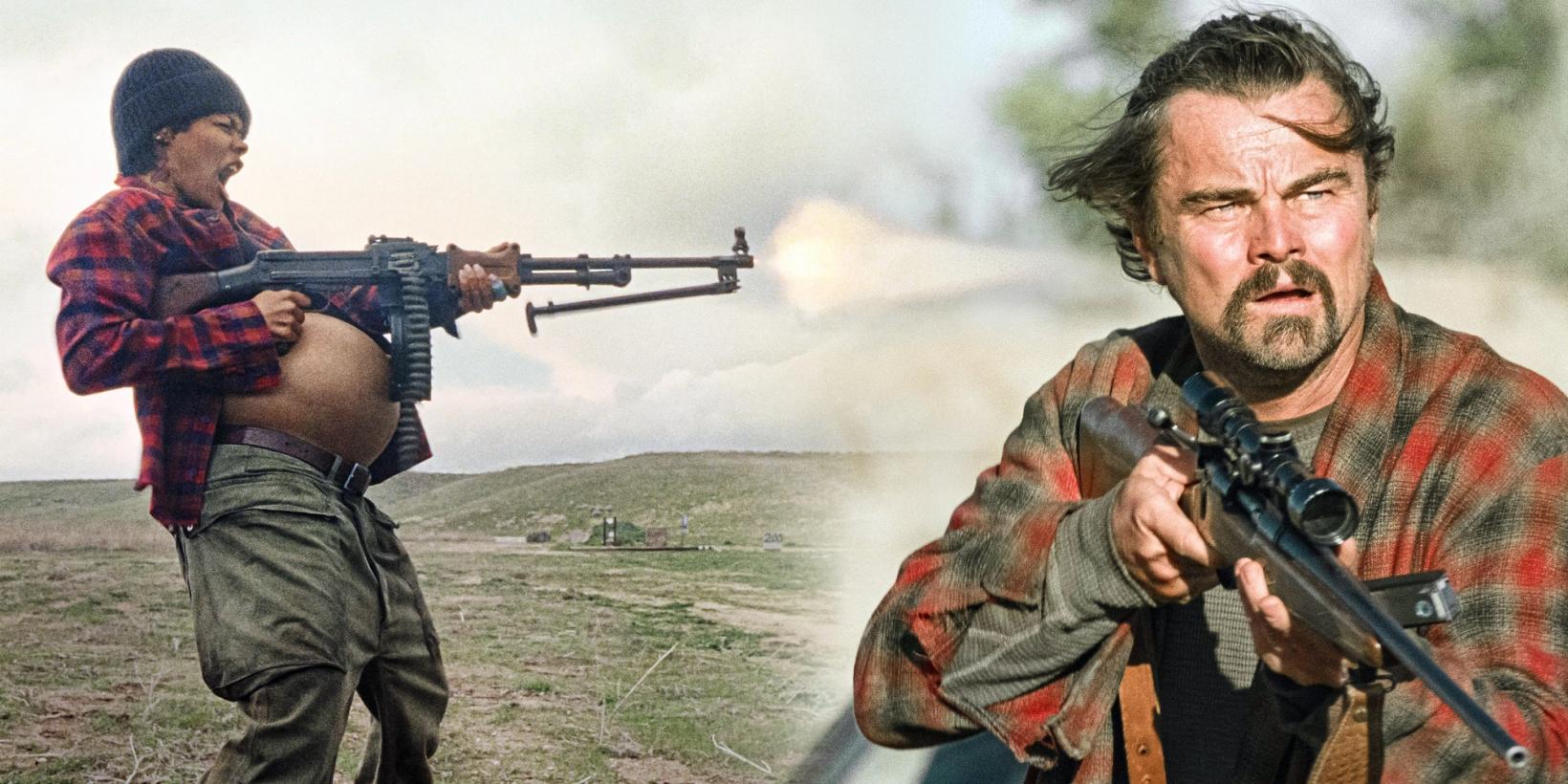 Utsnitt fra plakatene til One Battle After Another