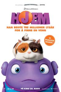 Plakat for 'Hjem (3D, norske stemmer)'