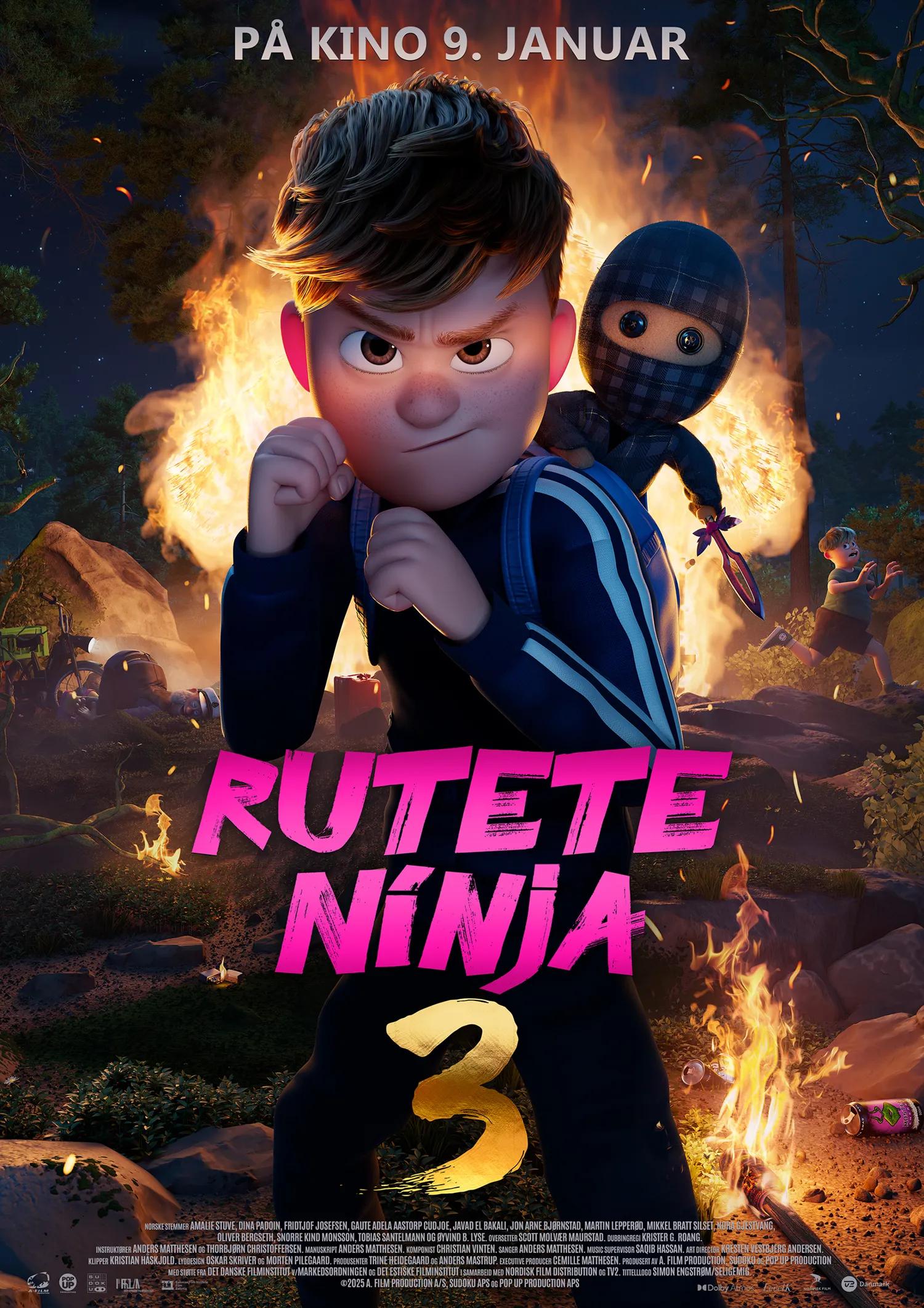 Plakat for 'Rutete Ninja 3'