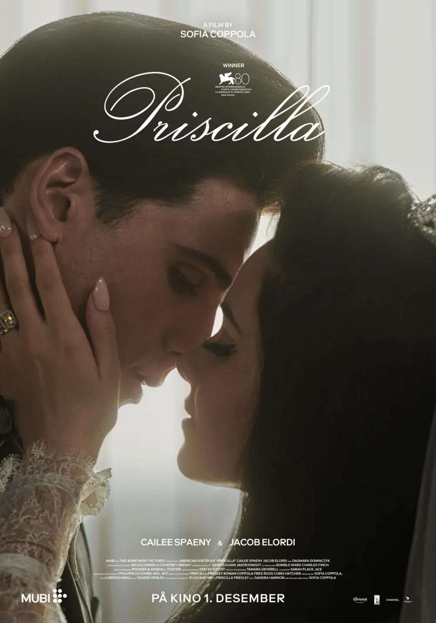 Plakat for 'Priscilla'