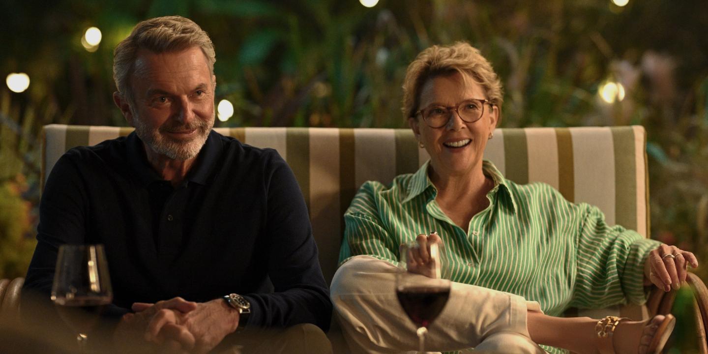 Sam Neill og Annette Bening i Apples Never Fall