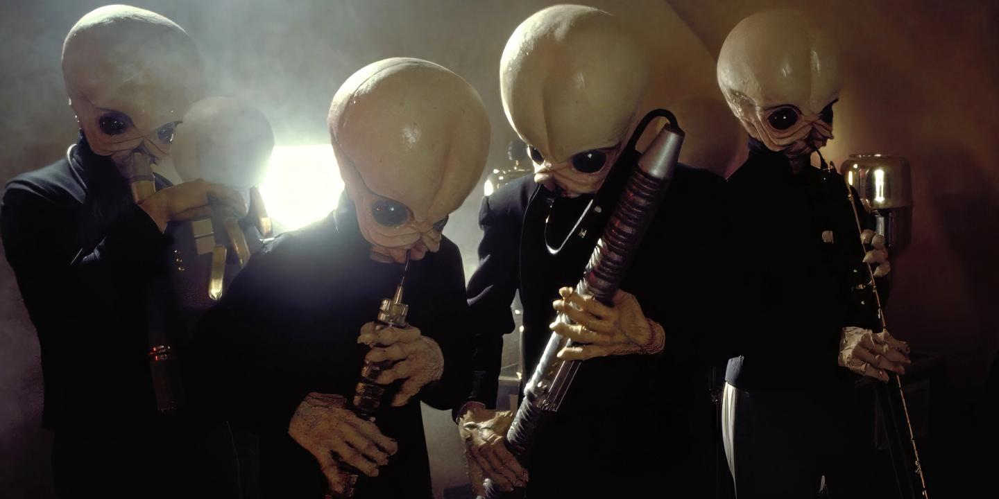 Figrin D'an and the Modal Nodes i Star Wars Episode IV: A New Hope