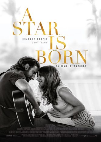 Plakat for 'A Star is Born'