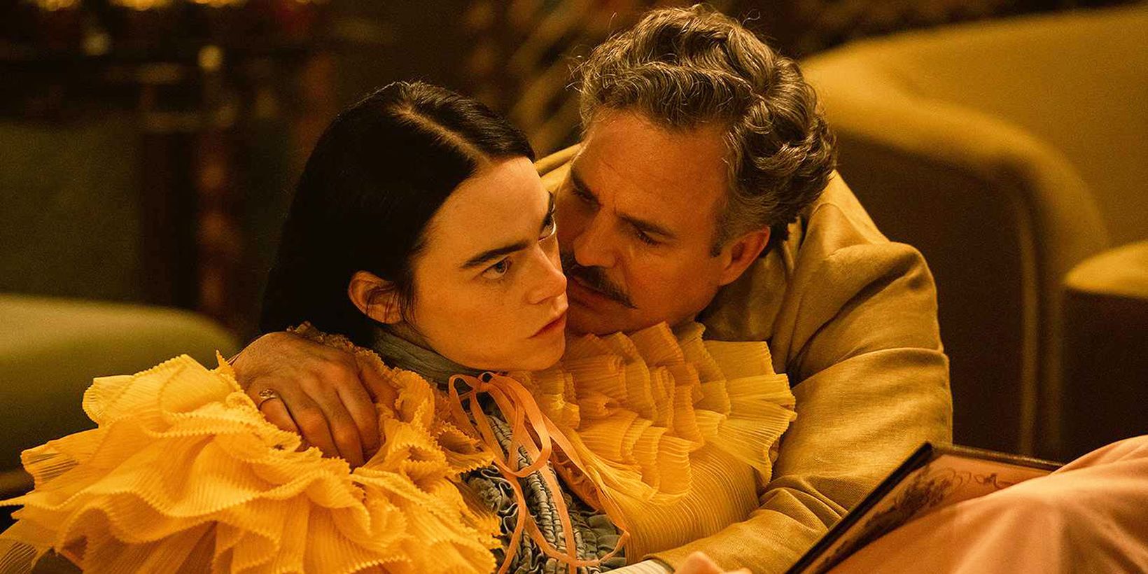 Emma Stone og Mark Ruffalo i Poor Things