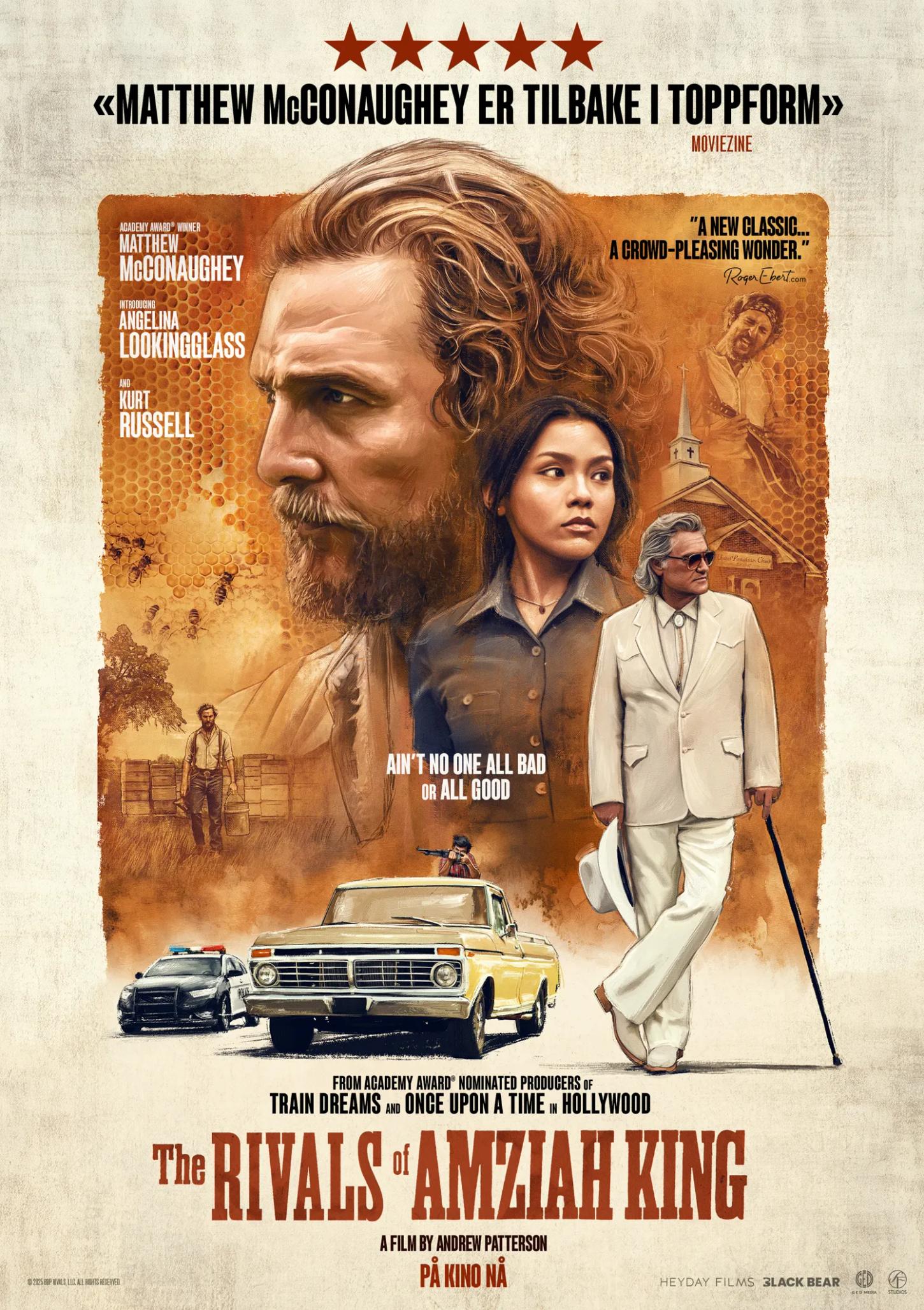 Plakat for 'The Rivals of Amziah King'