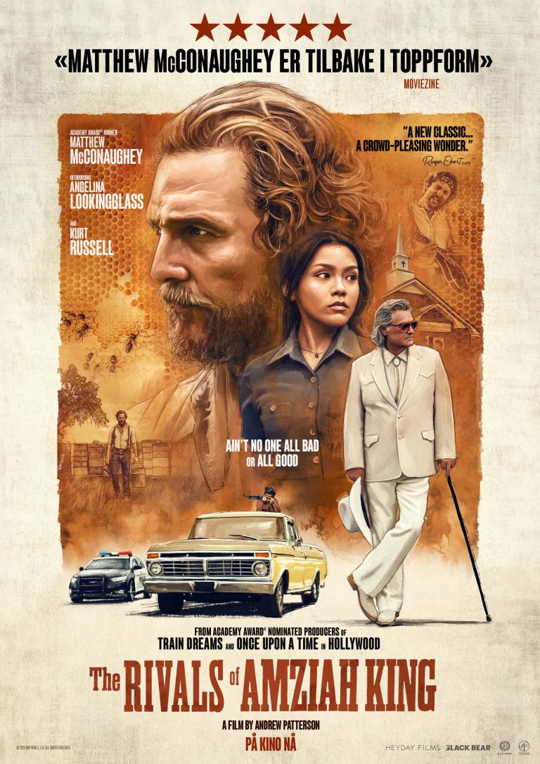 Plakat for 'The Rivals of Amziah King'