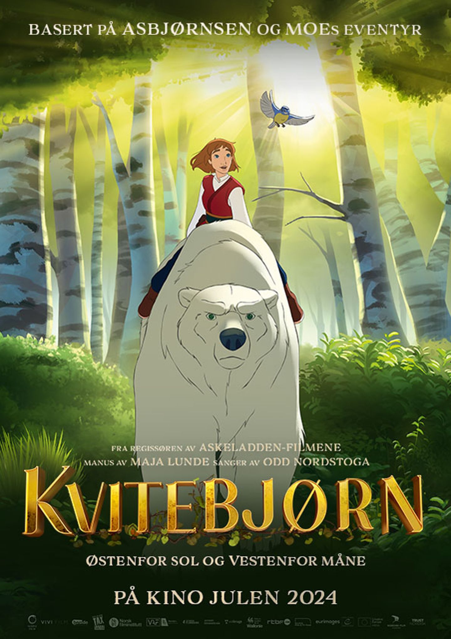 Plakat for 'Kvitebjørn - Østenfor sol og vestenfor måne'
