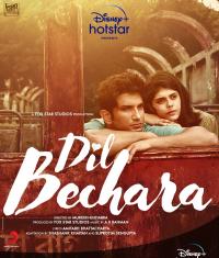 Plakat for 'Dil Bechara'