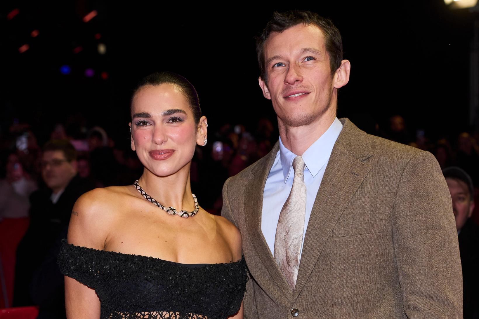 Dua Lipa og Callum Turner