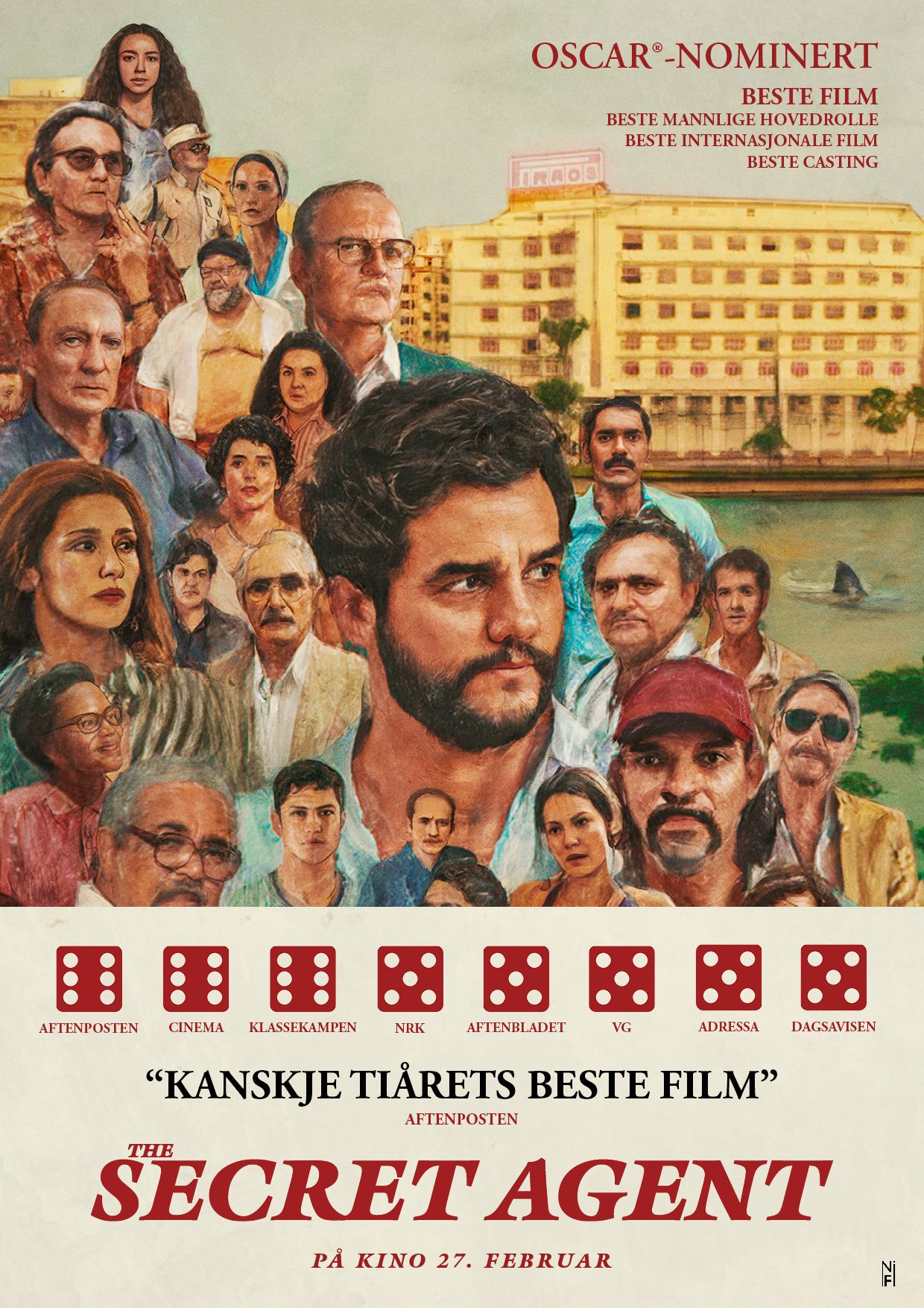 Plakat for 'The Secret Agent'