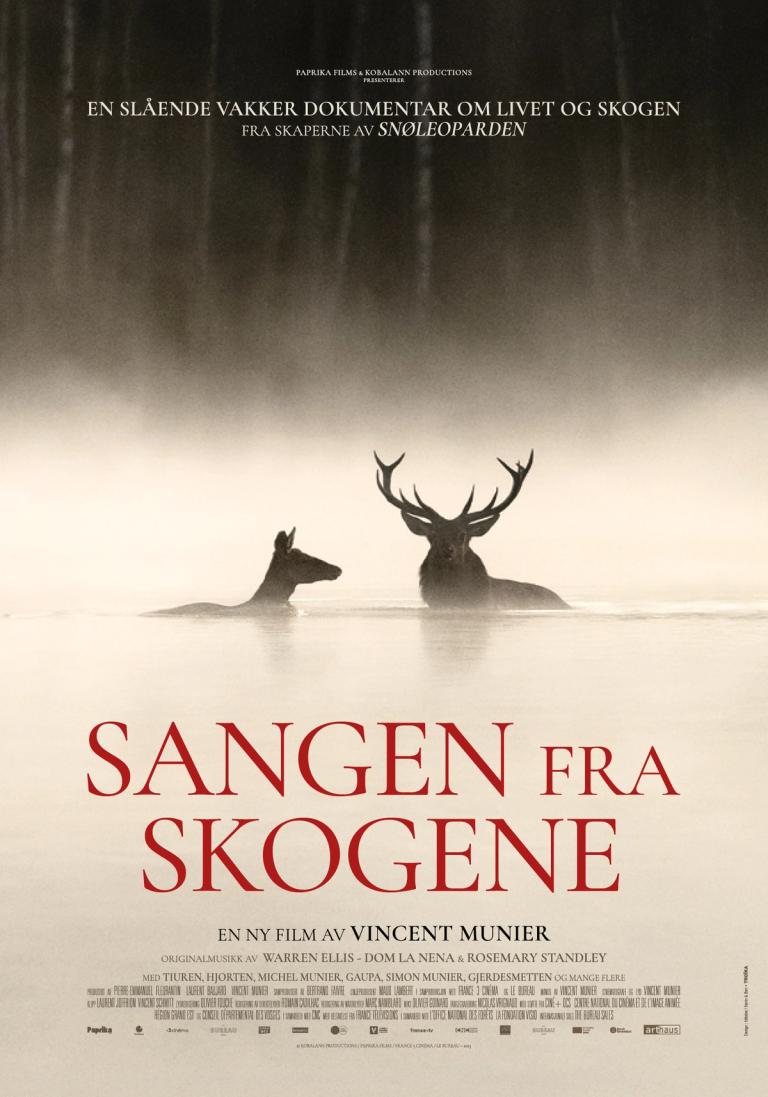 Plakat for 'Sangen fra skogene'