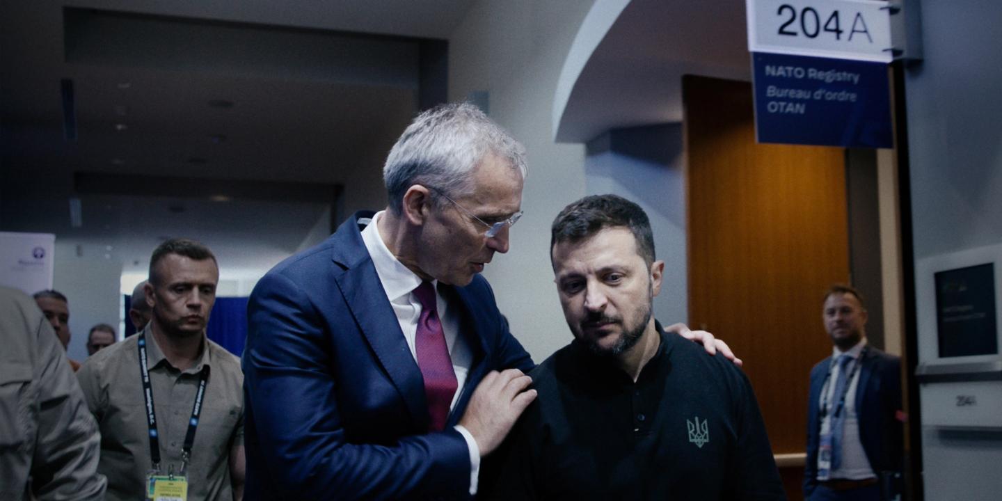 Stoltenberg i møte med krigen
