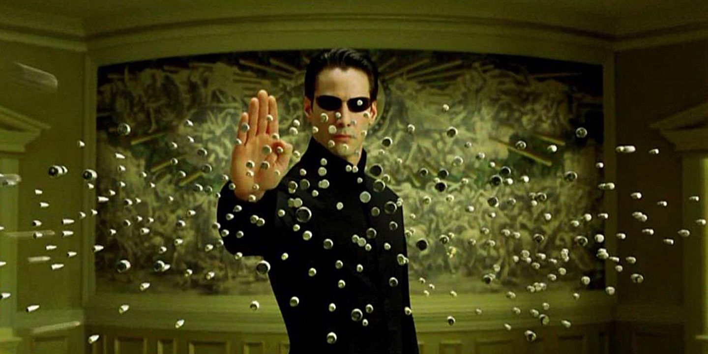 Keanu Reeves i The Matrix Reloaded