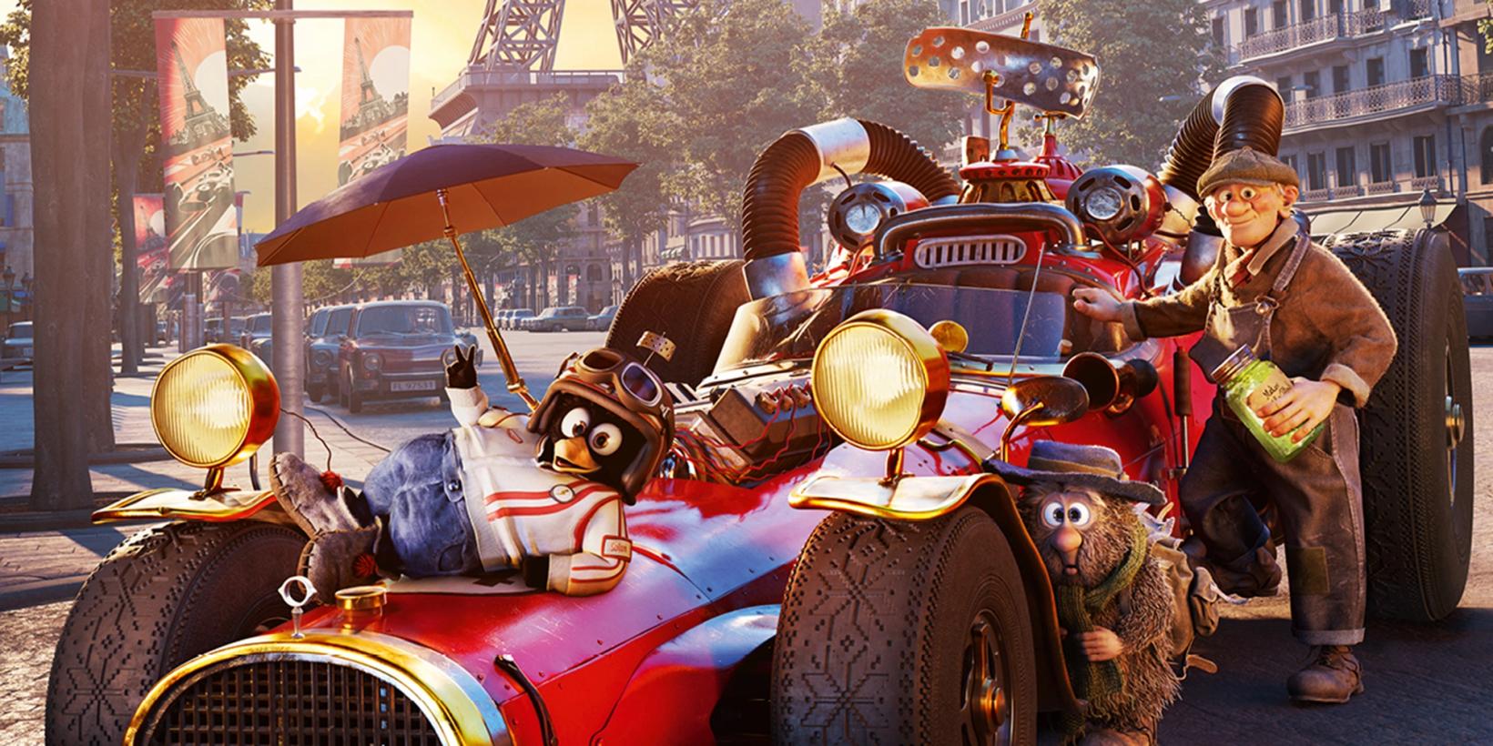 Flåklypa - fra Paris til pyramidene