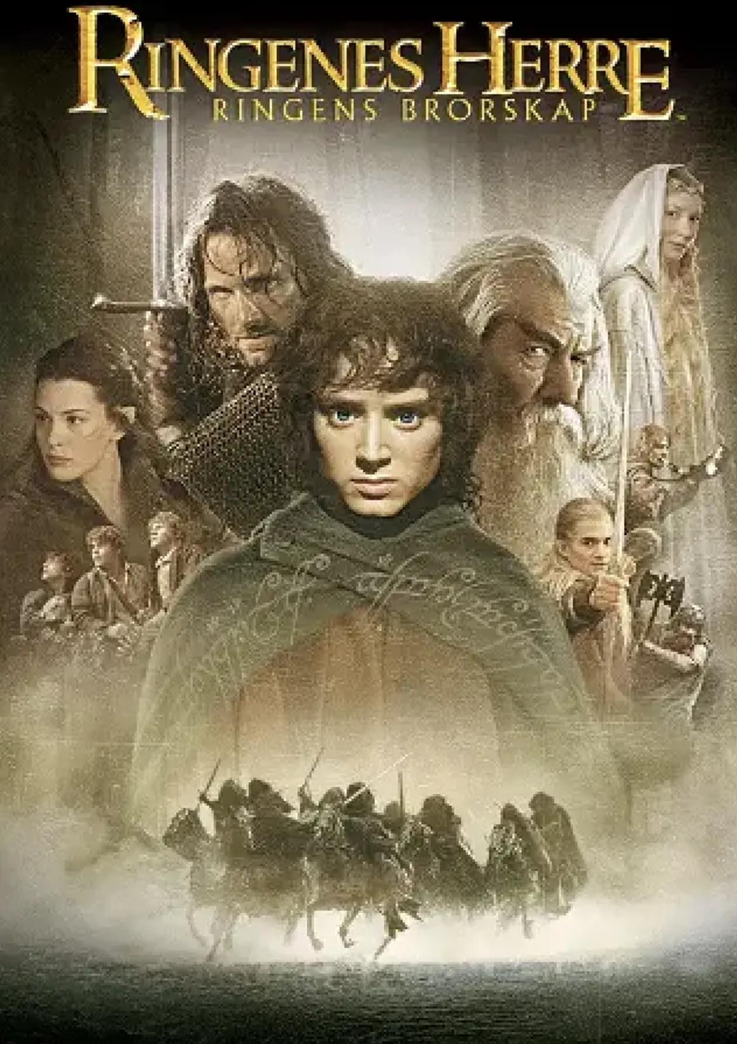 Plakat for 'Ringenes herre: Ringens brorskap (EXTENDED)'