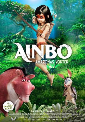 Plakat for 'Ainbo - Amazonas vokter'