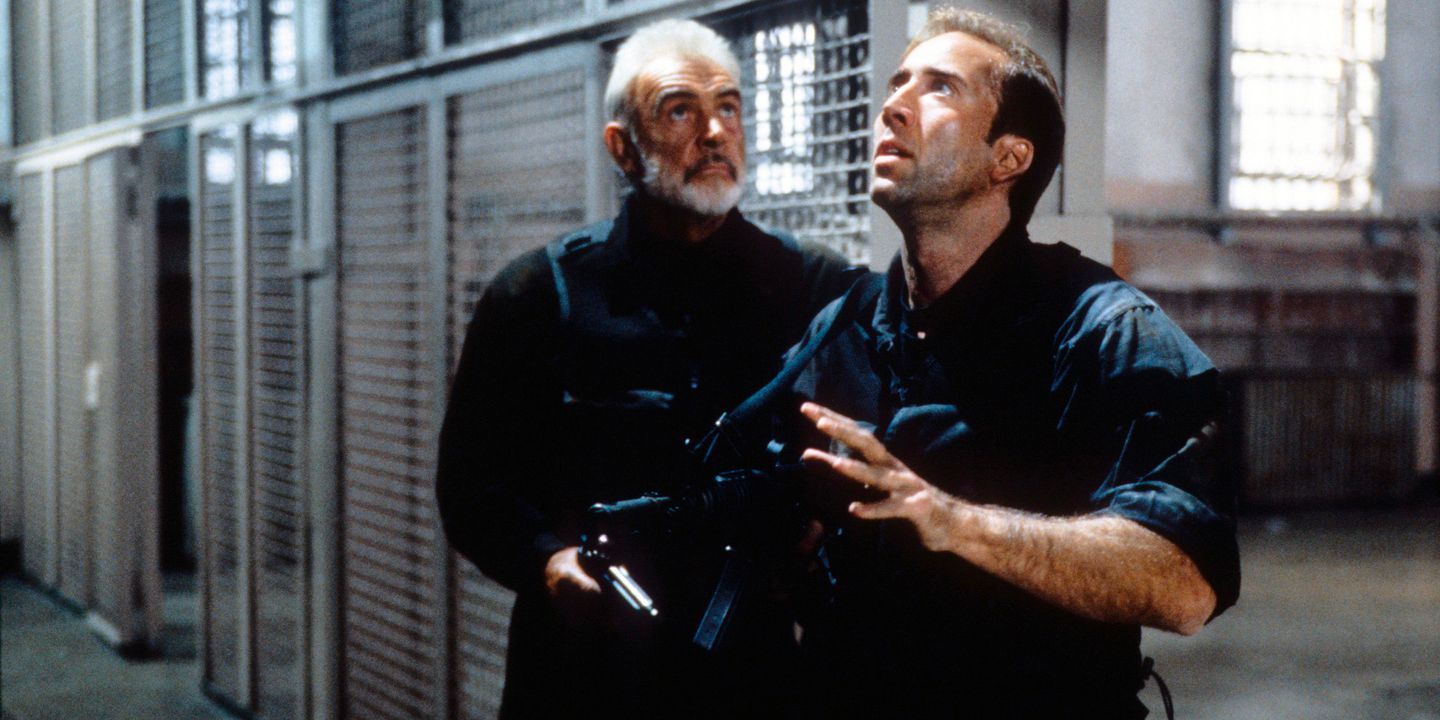 Sean Connery og Nicolas Cage i The Rock (1996)