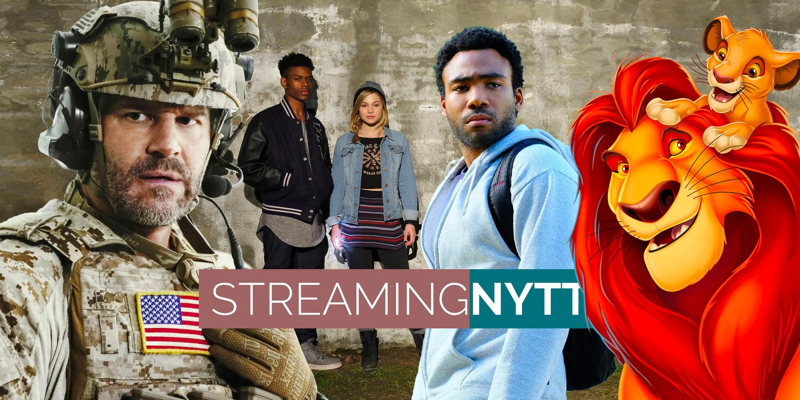 Streamingnytt i juli: SEAL Team, Cloak & Dagger, Atlanta og Løvenes konge