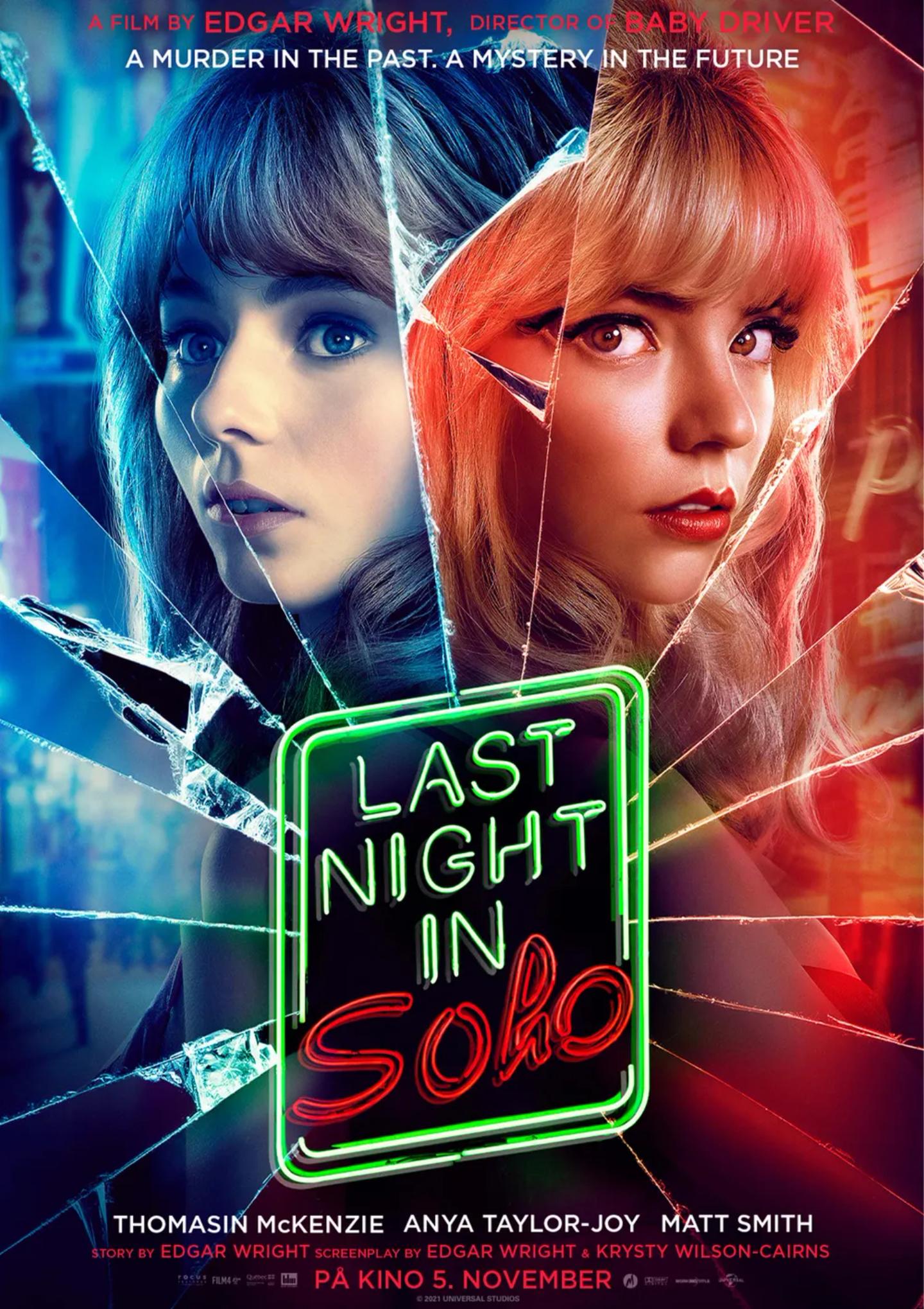 Plakat for 'Last Night in Soho'