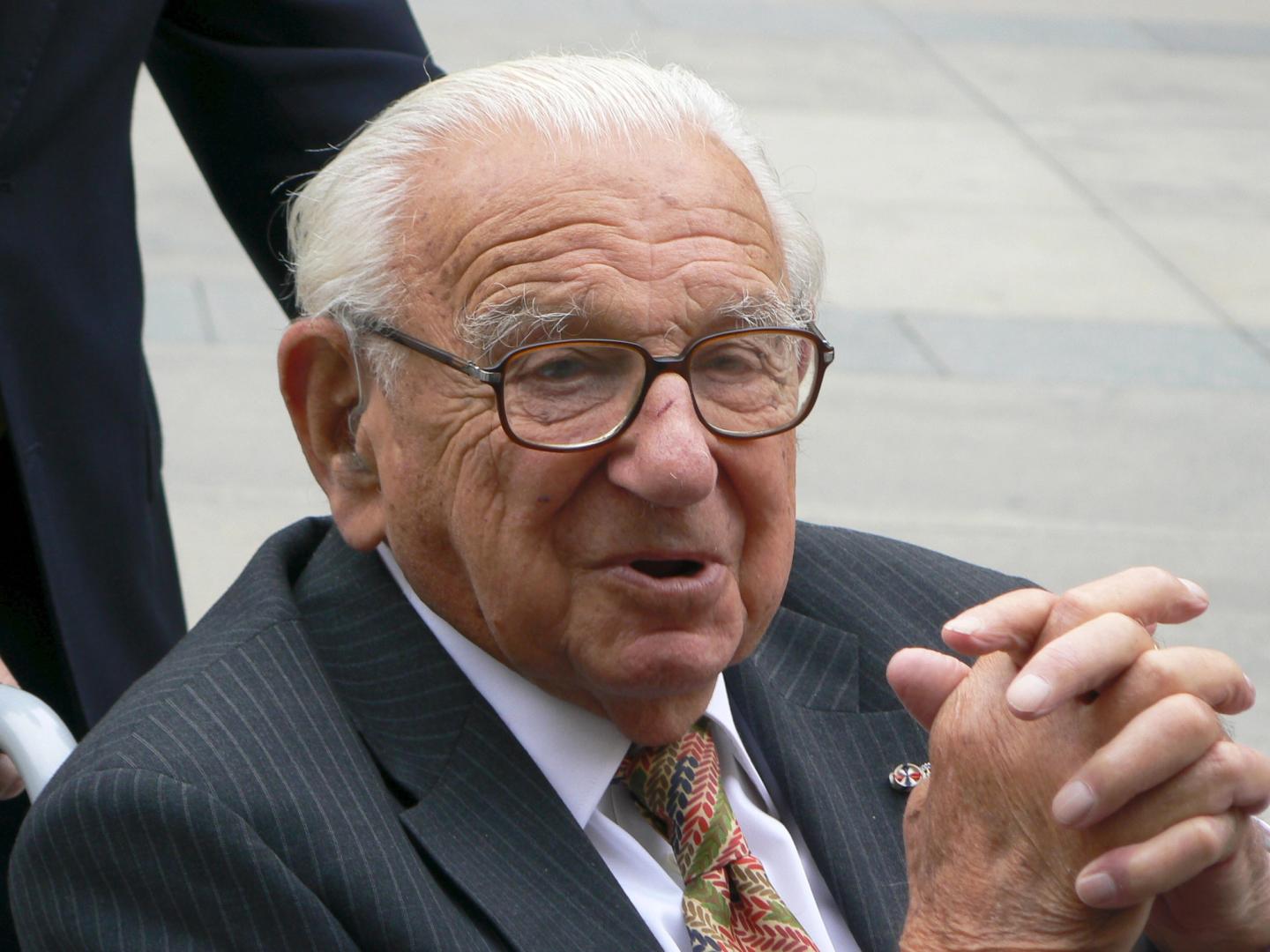 Nicholas Winton i 2007