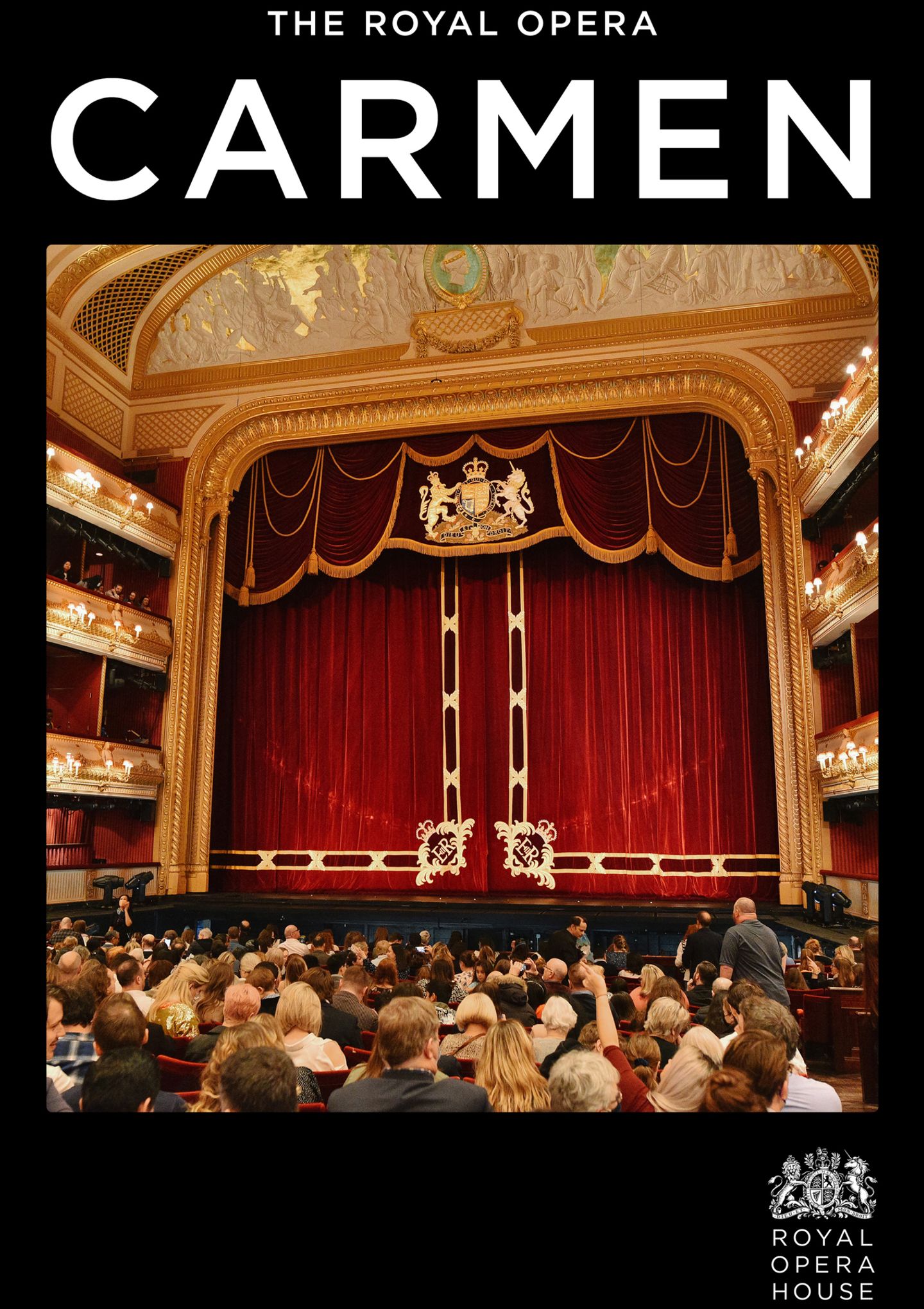 Plakat for 'Royal Opera House 23/24: Carmen'