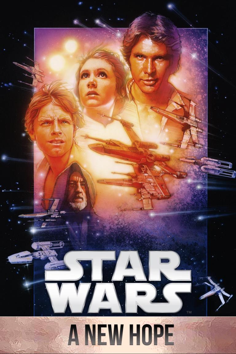 Plakat for 'Star Wars - Episode IV: A New Hope (1977)'