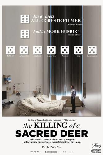 Plakat for 'The Killing of a Sacred Deer'