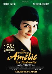 Plakat for Den fabelaktige Amélie fra Montmartre