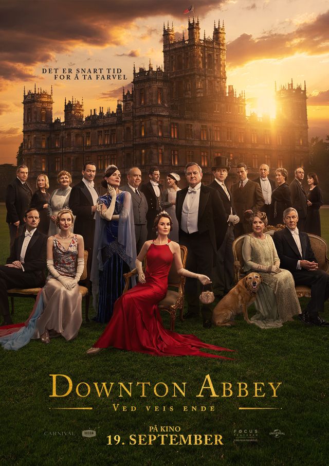 Plakat for 'Downton Abbey: Ved veis ende'