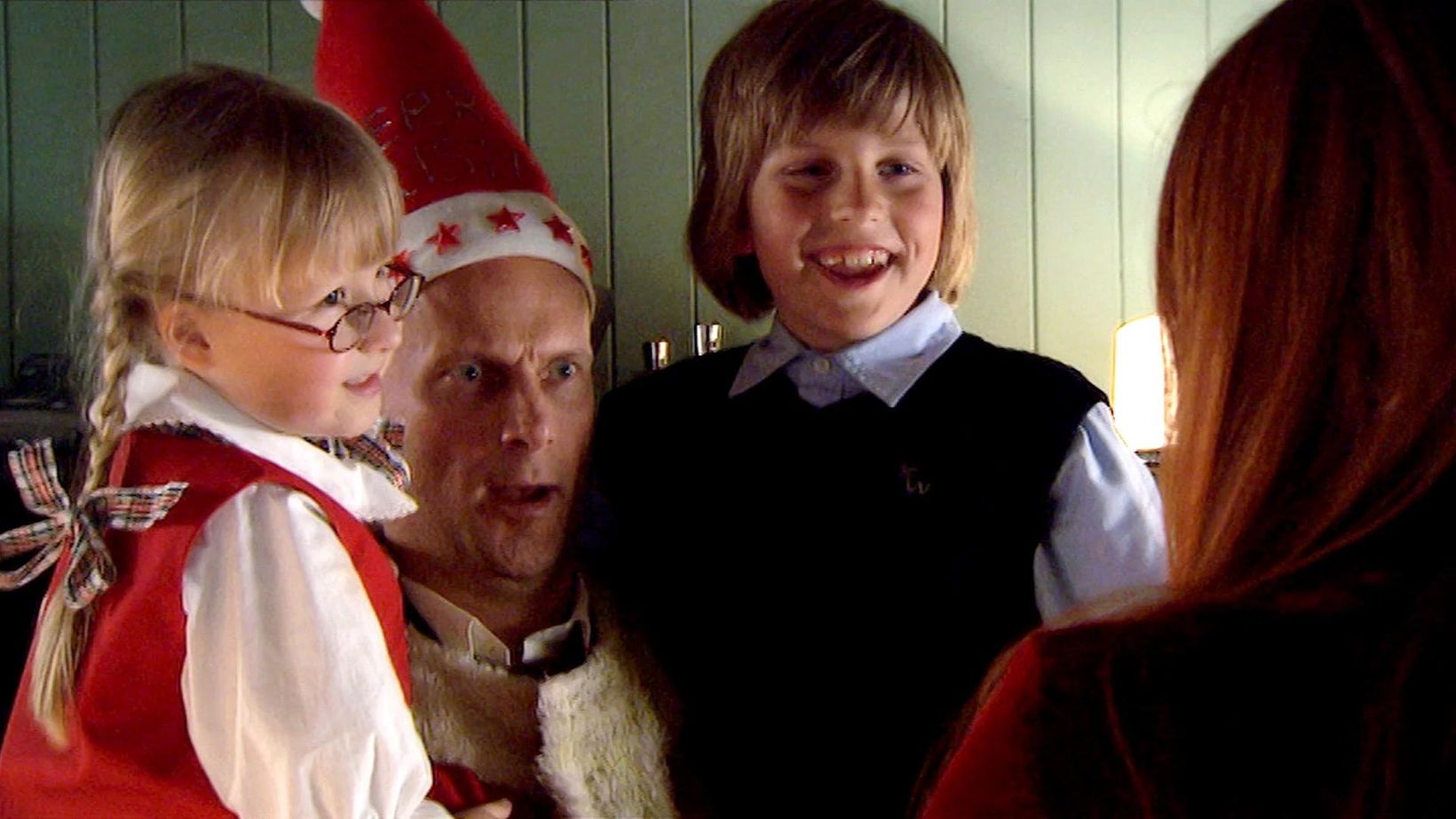 Linus og Klara klegg i Jul i Svingen