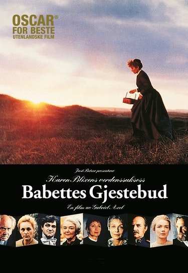 Plakat for 'Babettes gjestebud (Cinemateket)'