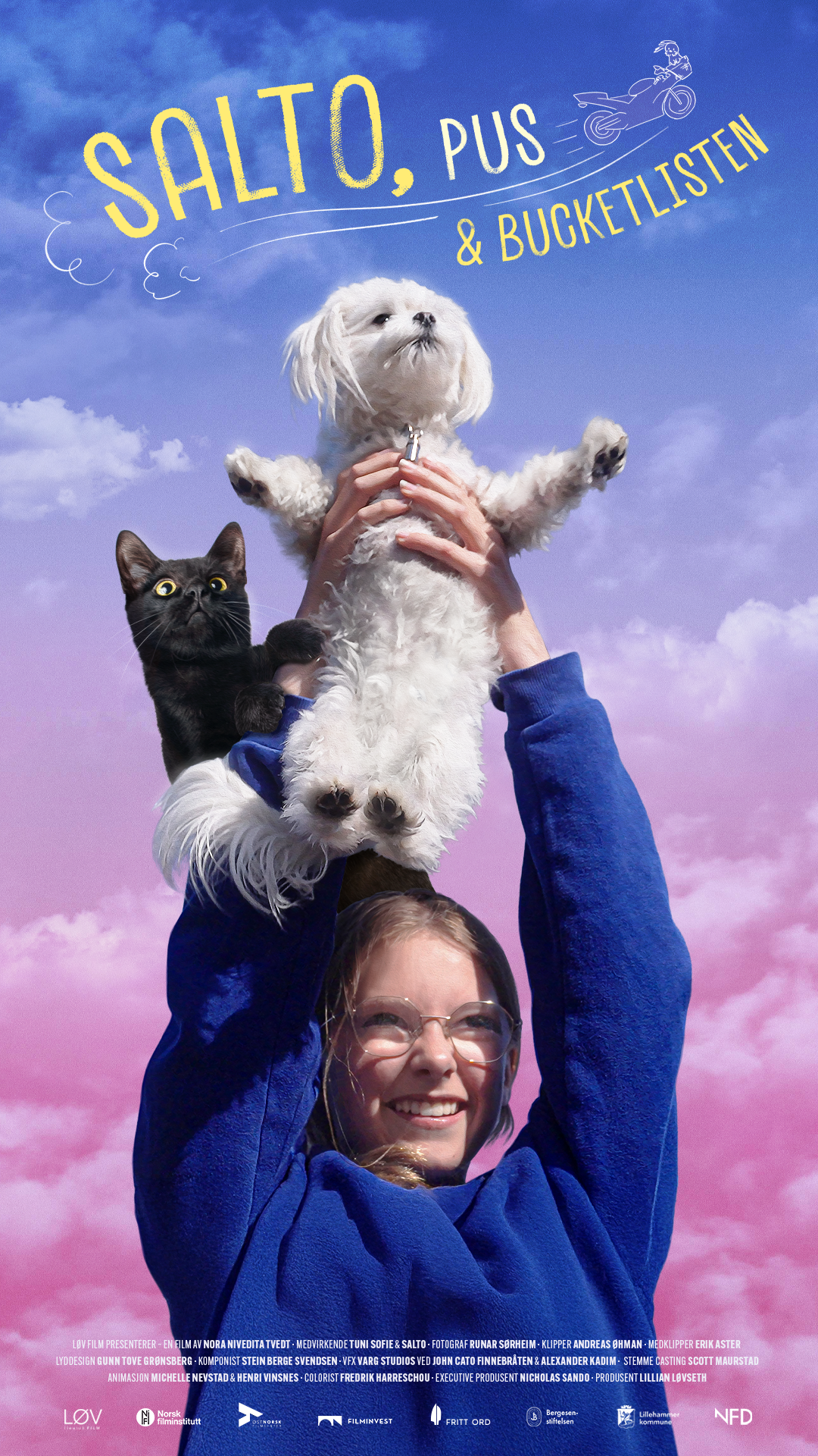 Plakat for Salto, pus & bucketlisten