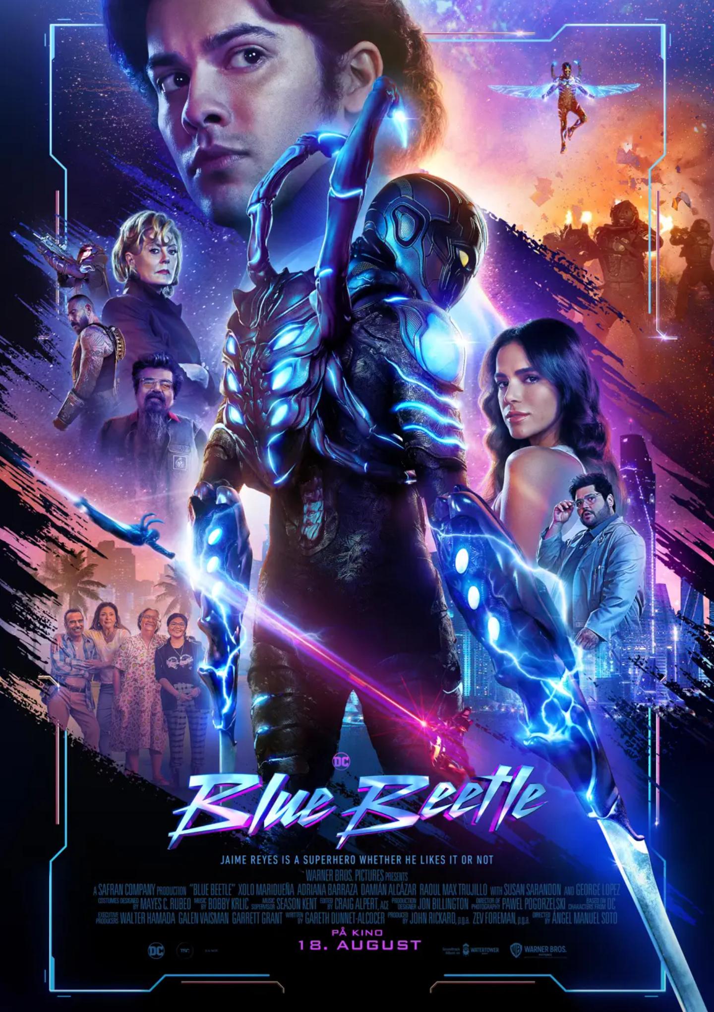 Plakat for 'Blue Beetle'