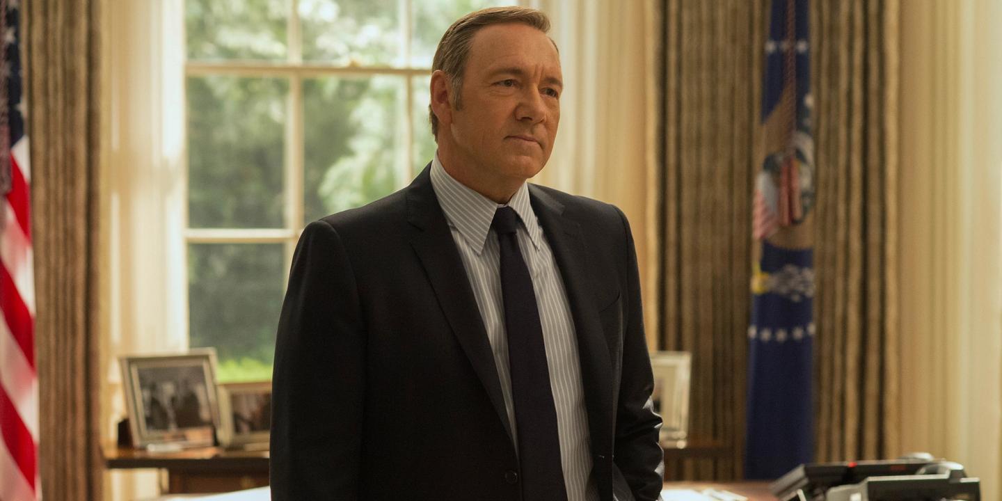 Kevin Spacey i House of Cards - sesong 3