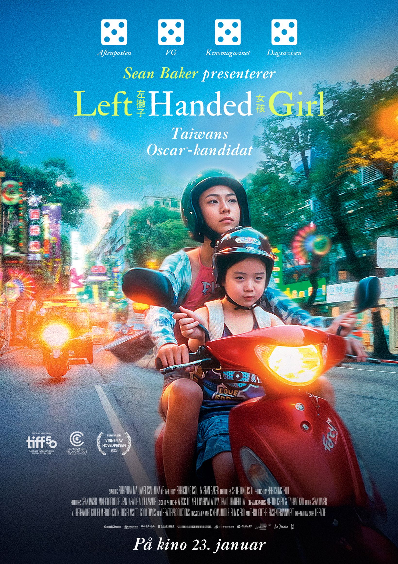 Plakat for 'Left-Handed Girl'