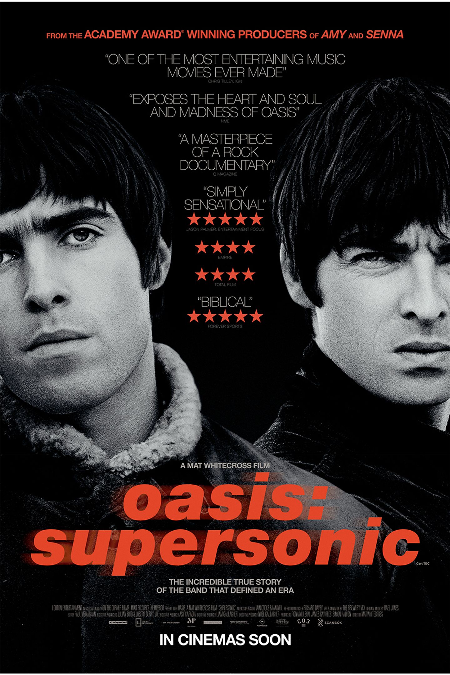 Plakat for 'Oasis: Supersonic'
