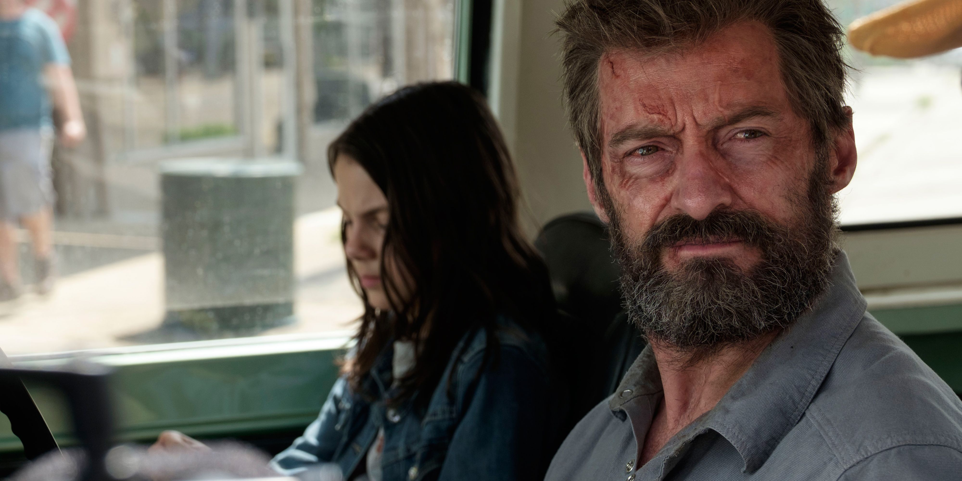 Dafne Keen og Hugh Jackman i Logan