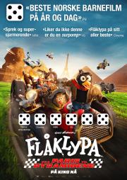 Plakat for Flåklypa - Fra Paris til pyramidene