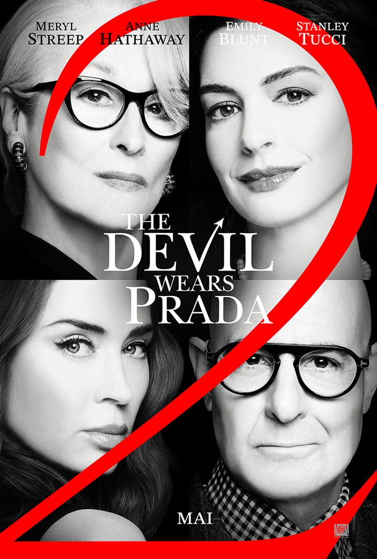 Plakat for 'The Devil Wears Prada 2'
