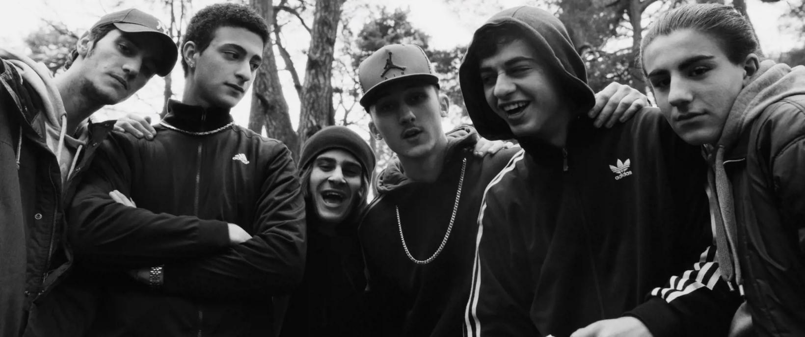 a group of men posing for a picture