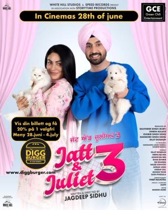 Plakat for 'Jatt & Juliet 3'