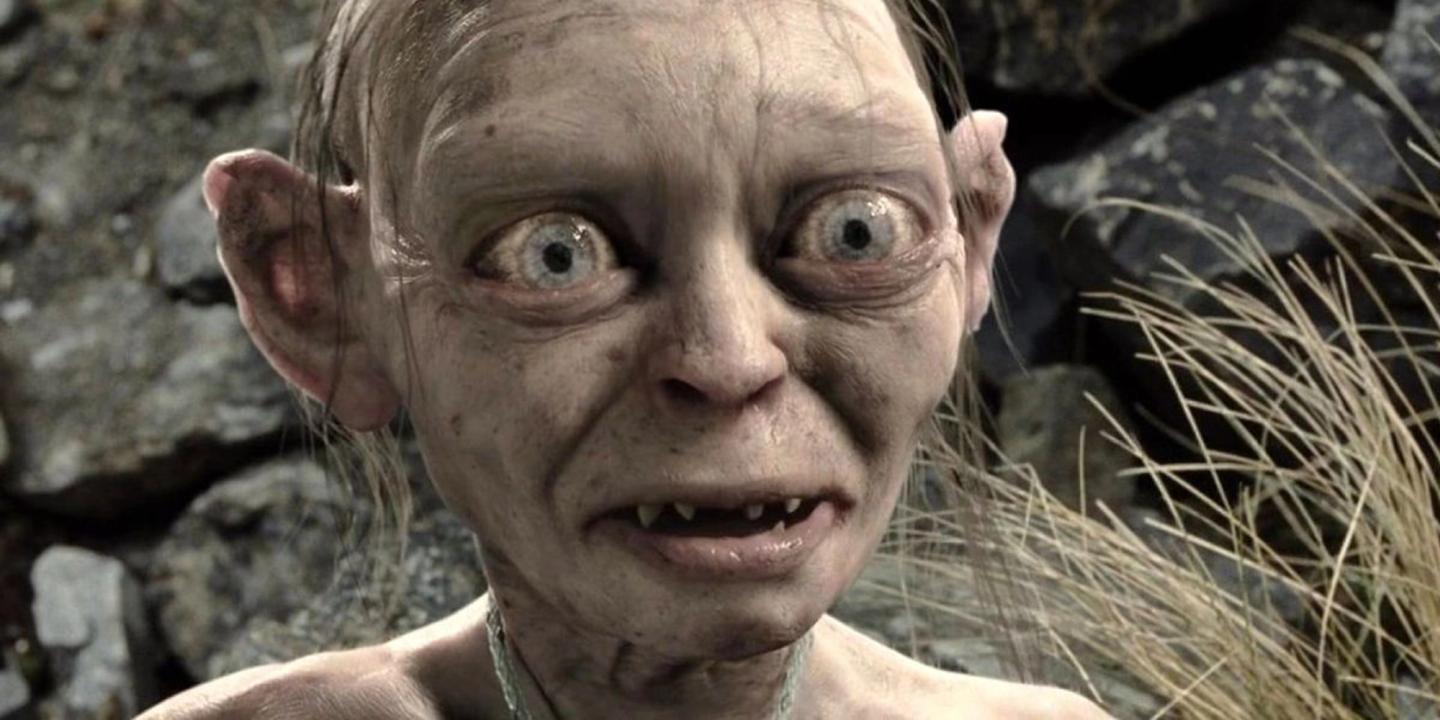 Gollum, spilt av Andy Serkis, i Ringenes herre