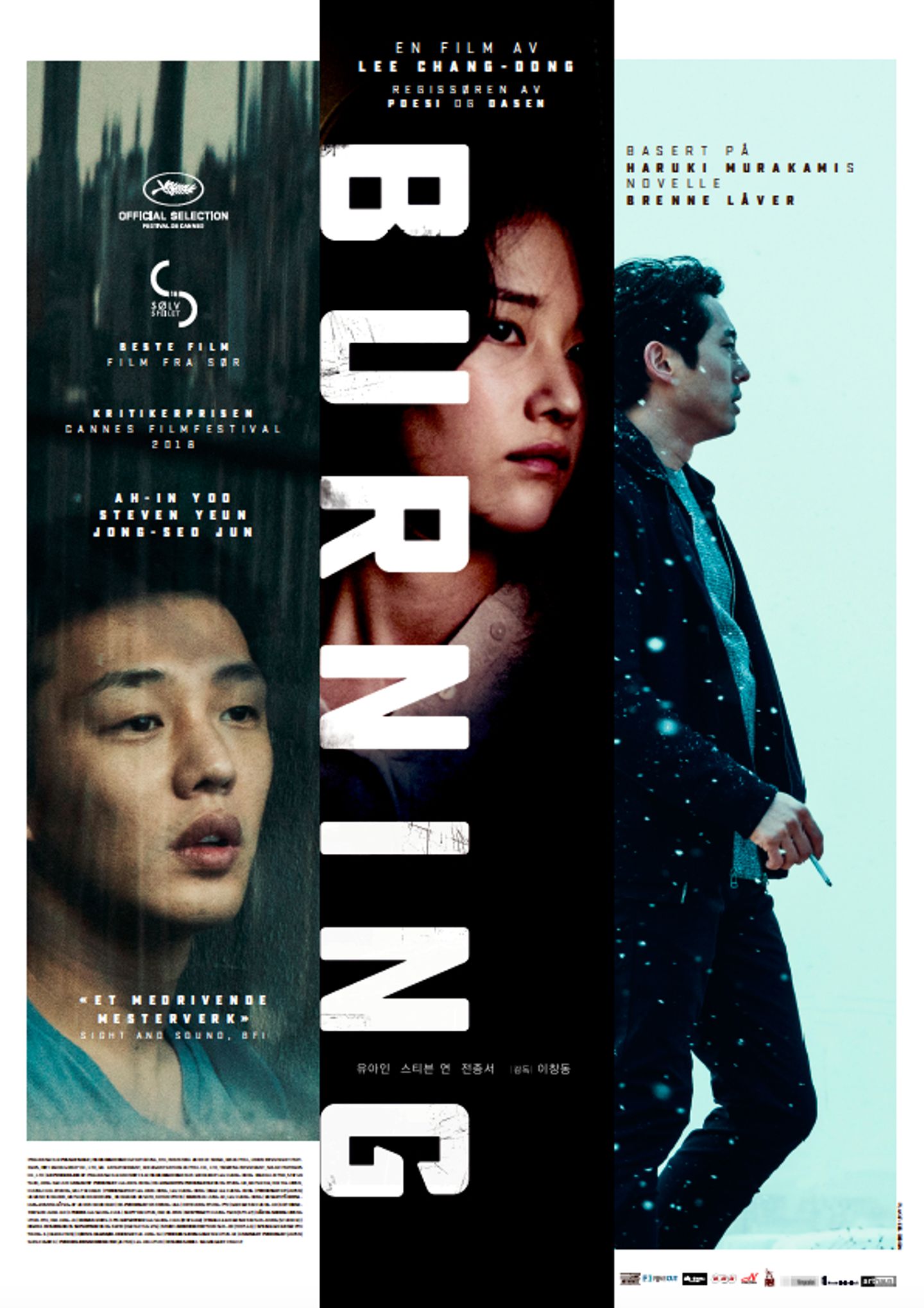 Plakat for 'Burning'