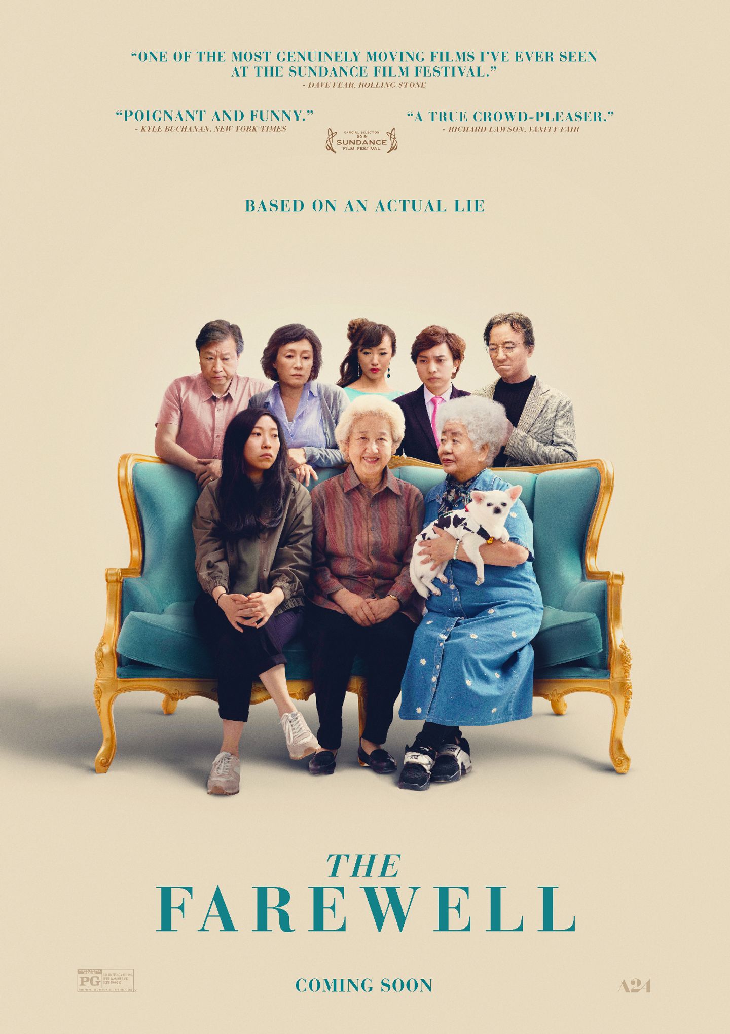 Plakat for 'The Farewell'