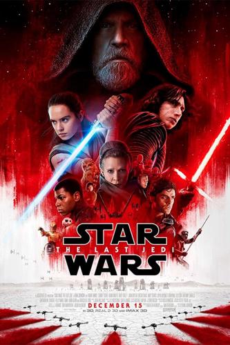 Plakat for 'Star Wars: The Last Jedi 3D'