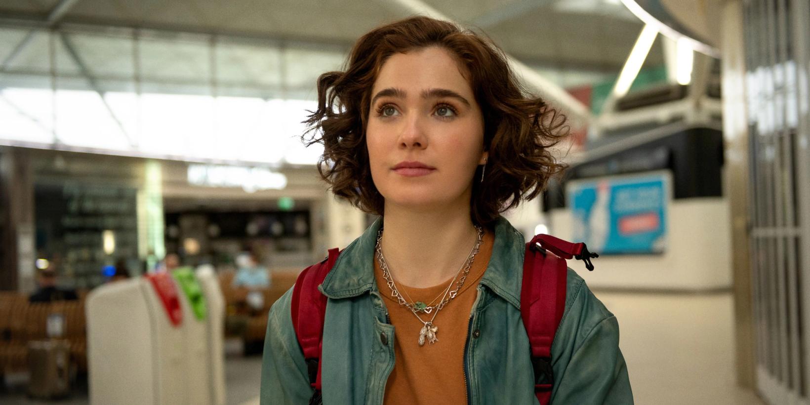Haley Lu Richardson i Sannsynligheten for kjærlighet ved første blikk/Love at First Sight