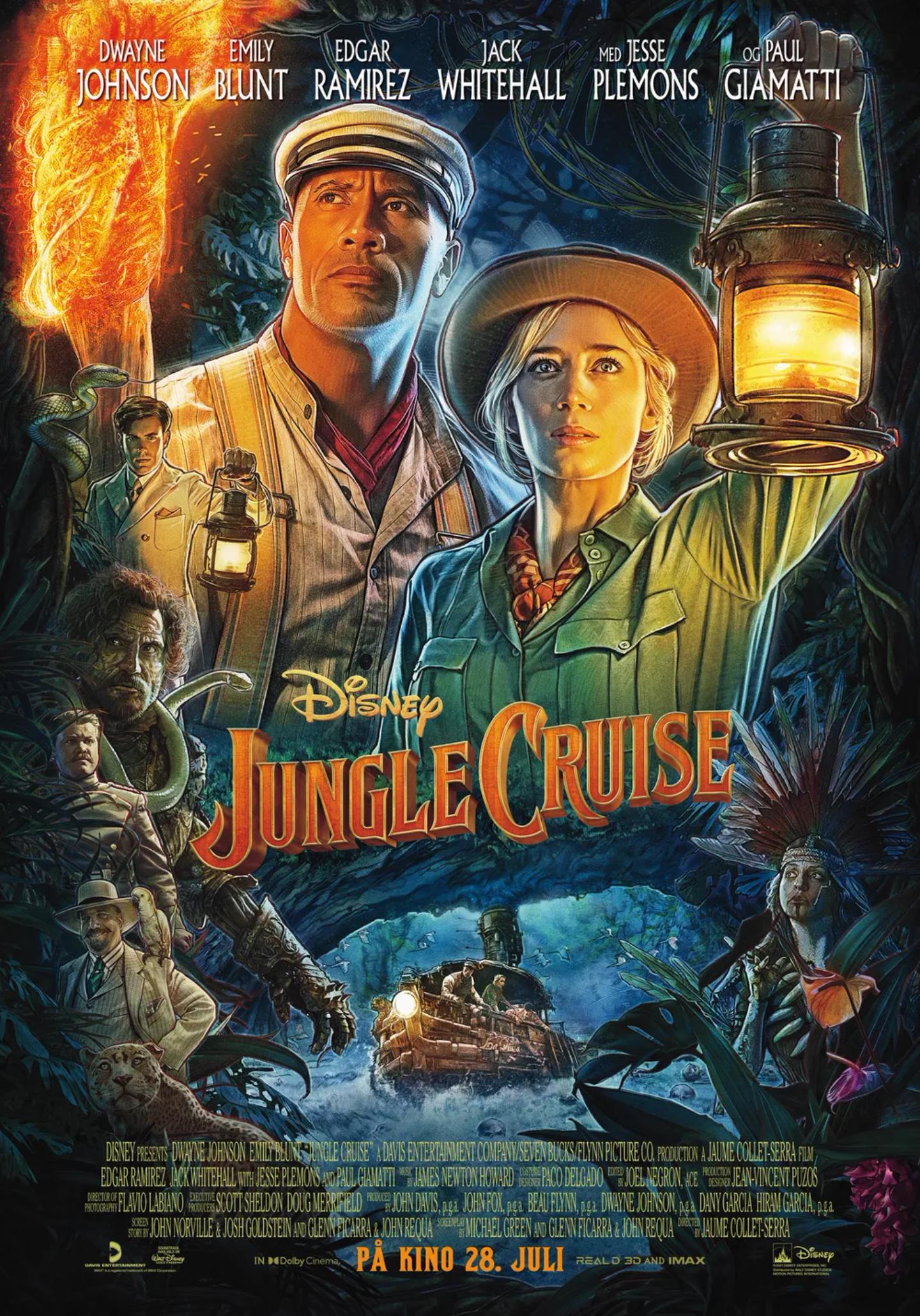 Plakat for 'Jungle Cruise'