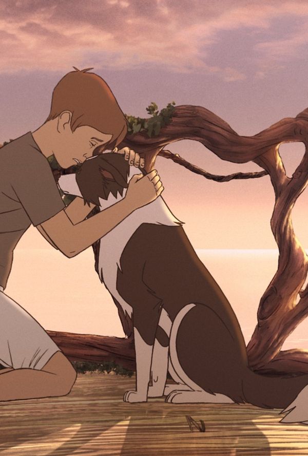 Bilde fra 'Kensukes hemmelige øy'